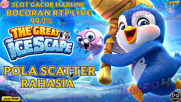The Great Icescape Slot Gacor Malam Ini? Bocoran RTP Live 99.2% & Pola Scatter Rahasia!