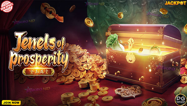 Gak Pake Lama! 5 Spin Pertama Langsung Profit di Slot Jewels of Prosperity